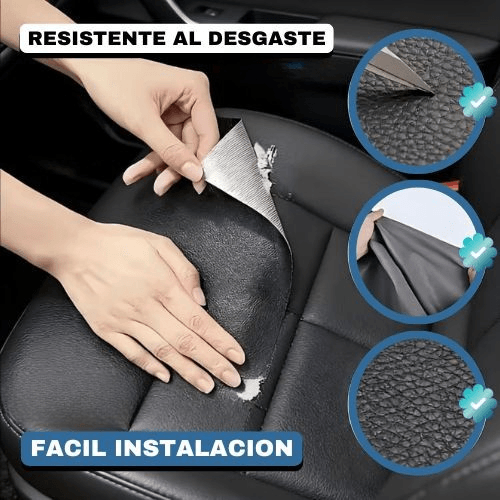 LeatherPro® - 2x1 Rollos de 3 Metros de Cuero Adhesivo