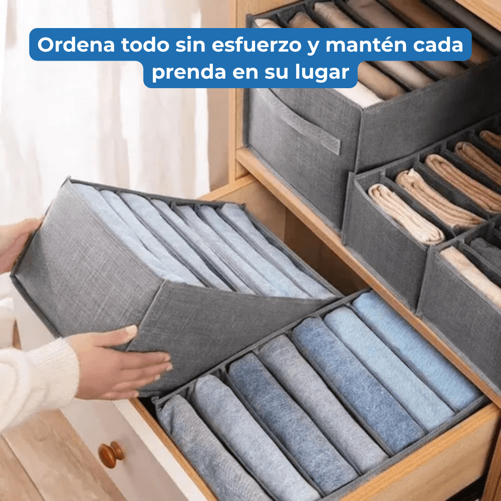 ClosetFlow® - Organizador de ropa para ordenar y ahorrar tiempo