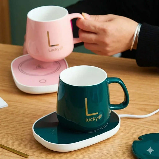 Lucky® - Taza con Calentador Inteligente