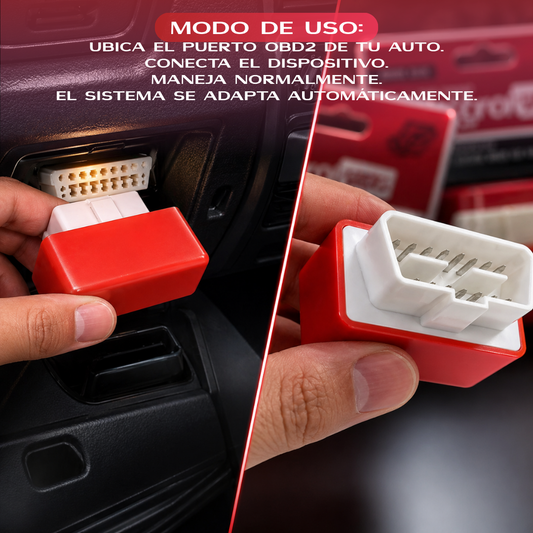 NitroOBD2® - Ahorrador de Combustible 50% OFF