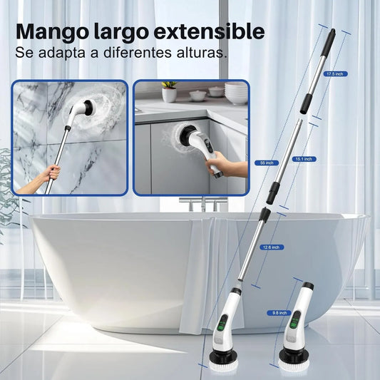 CleanFast® - Kit Cepillo Eléctrico 9 en 1