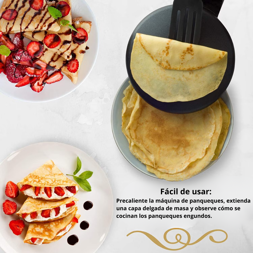 Máquina Eléctrica Para Crepes Multiusos