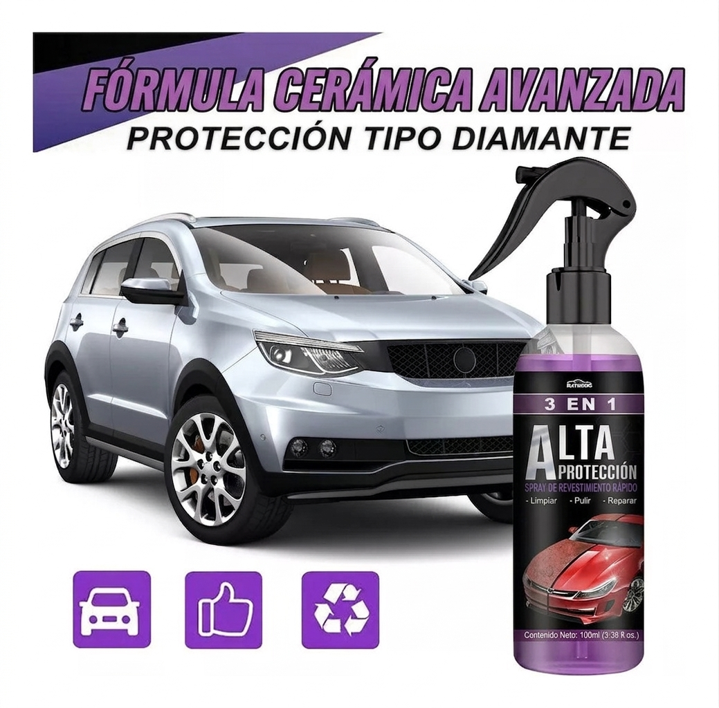 NanoShine 3 en 1® - 1 Spray de Regalo 🎁