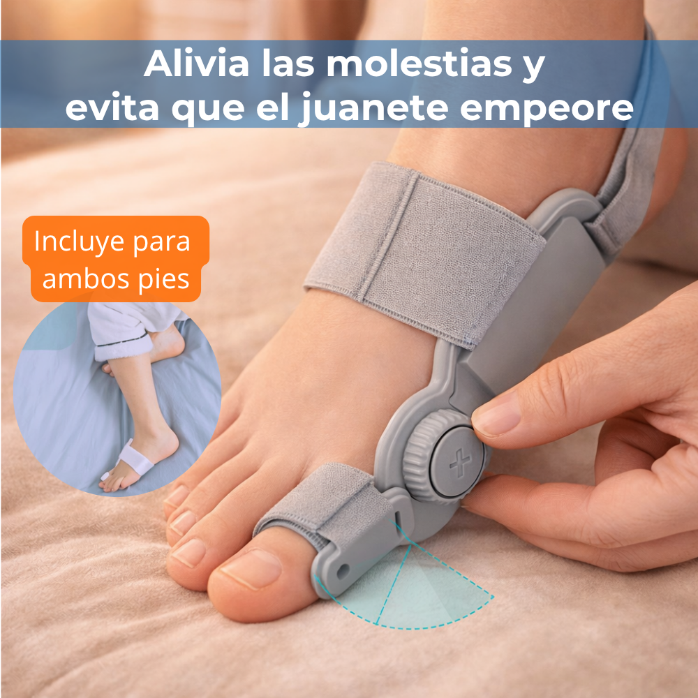 FootAligner Pro® - Corrector de juanetes que corrigen y evitan que empeoren