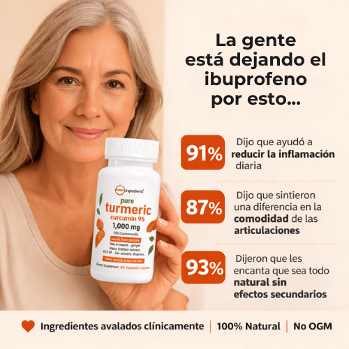 Turmeric Curcumin®️ - Alivio natural del dolor articular e Inflamación