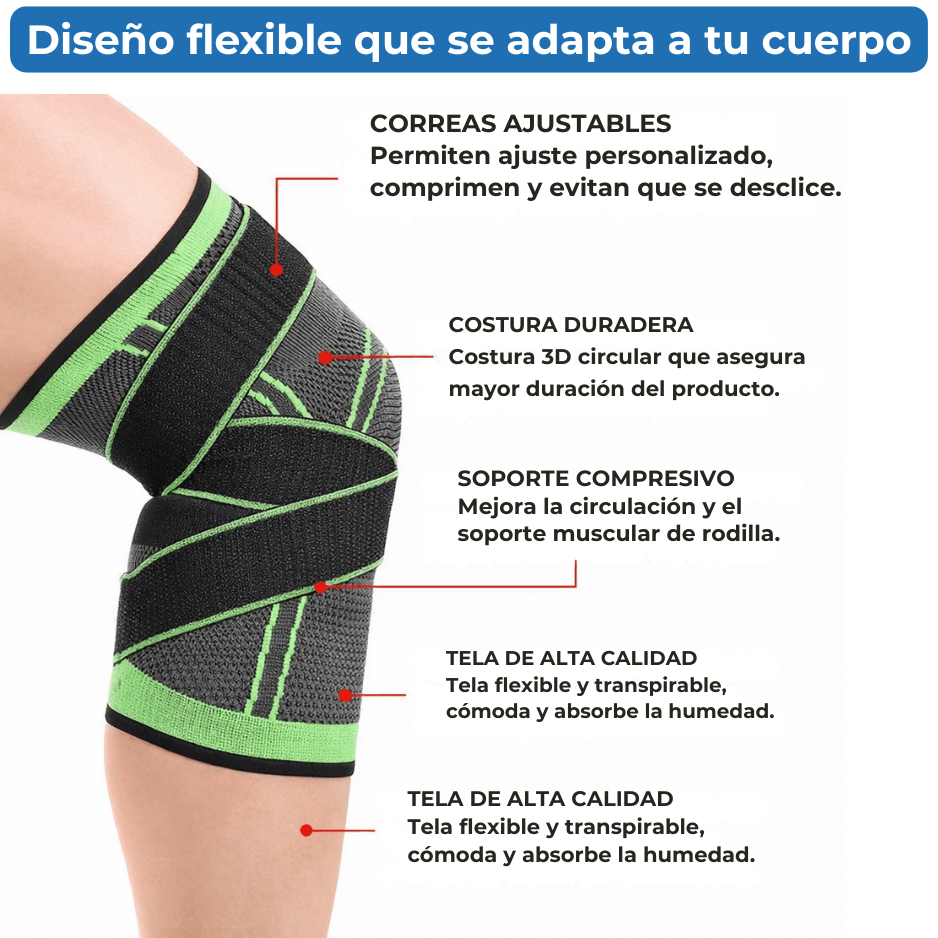 RodillaVital System® - Sistema de Soporte y Alivio para las Rodillas