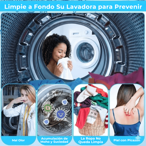 Pack OxiTambor® - Elimina el mal olor y residuos ocultos de tu lavadora