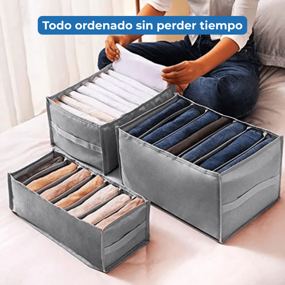 ClosetFlow® - Organizador de ropa para ordenar y ahorrar tiempo