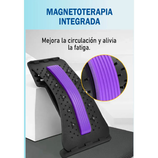 LumbarReset Pro® - Estirador de Espalda para Aliviar Tensión en Casa