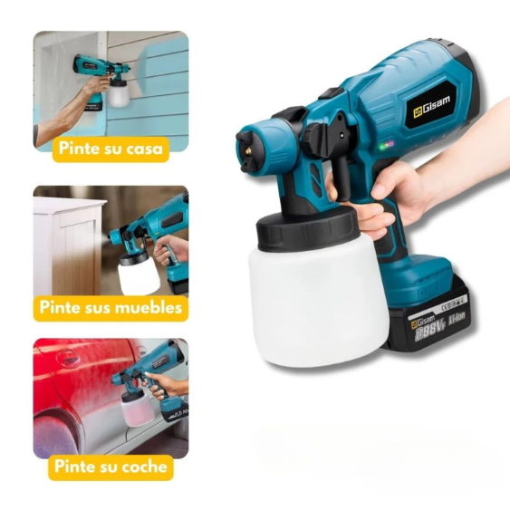 PaintMax® - Pulverizadora Inalámbrica para Pintar