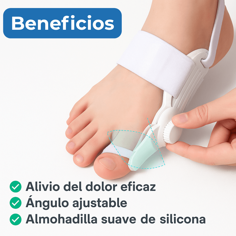 FootAligner Pro® - Corrector de juanetes que corrigen y evitan que empeoren