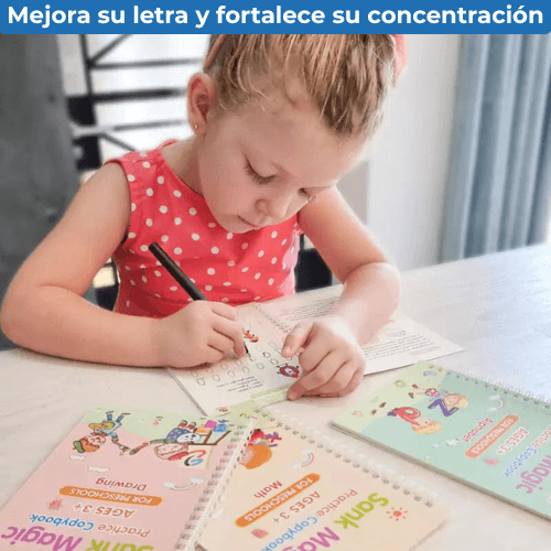 Sank Magic® – Pack Libros Mágicos Montessori Reutilizables