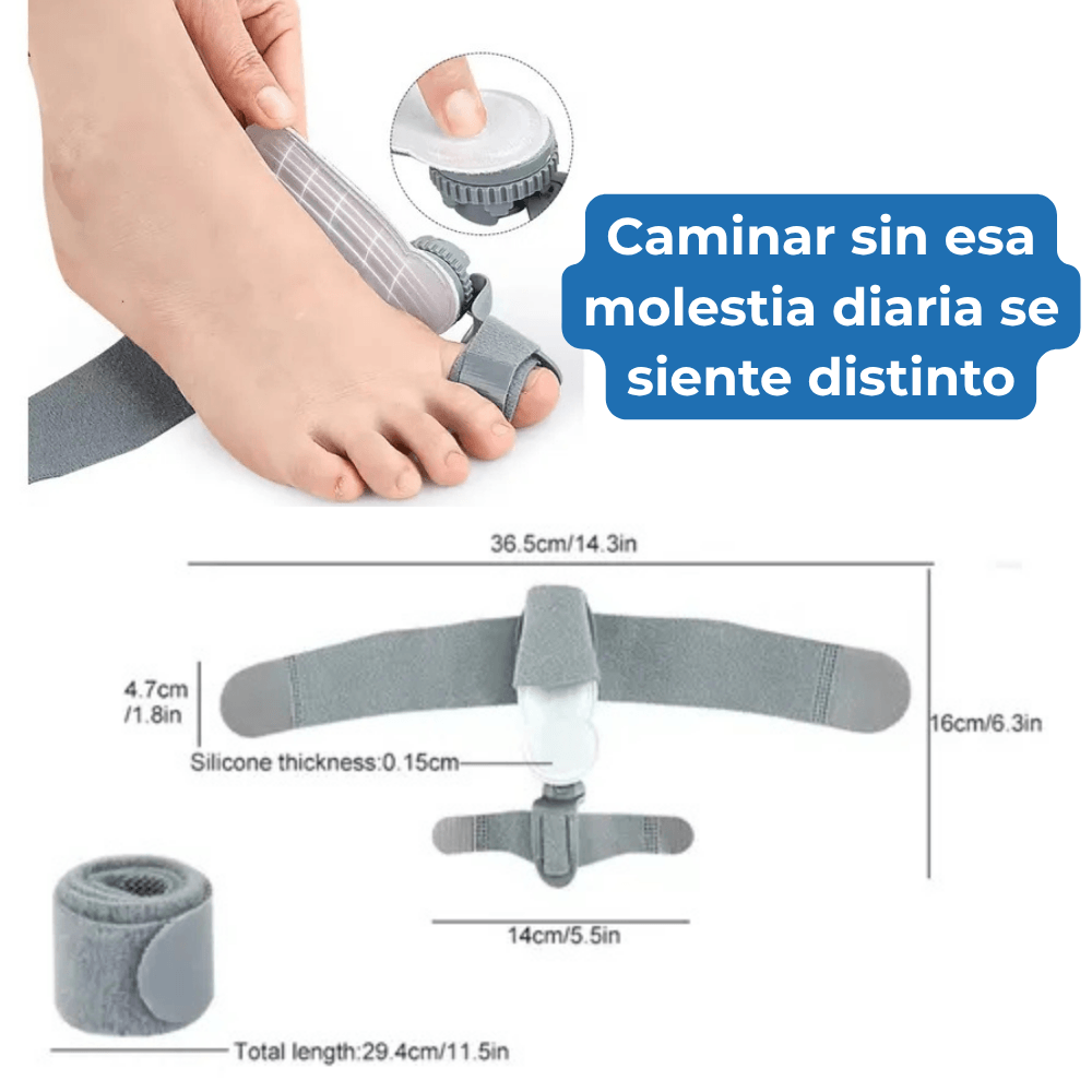 FootAligner Pro® - Corrector de juanetes que corrigen y evitan que empeoren