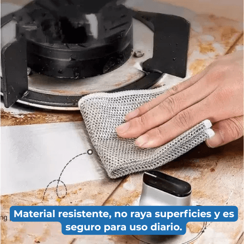 CleanPro Max® – Paños Antiadherente para limpiar sin esfuerzo y sin rayar