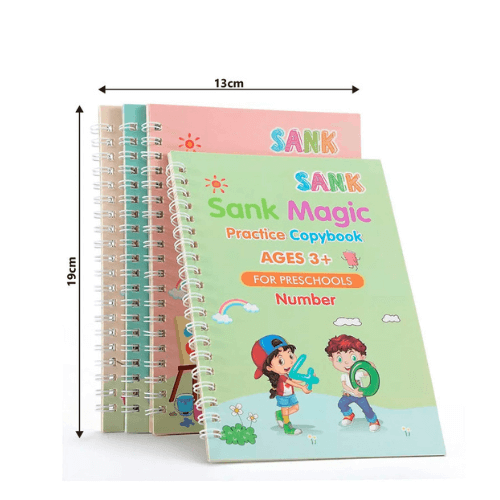 Sank Magic® – Pack Libros Mágicos Montessori Reutilizables