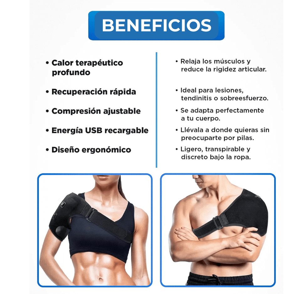 HombroTherm Pro®️ - Calor que alivia el dolor de hombro