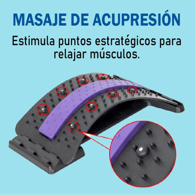 LumbarReset Pro® - Estirador de Espalda para Aliviar Tensión en Casa