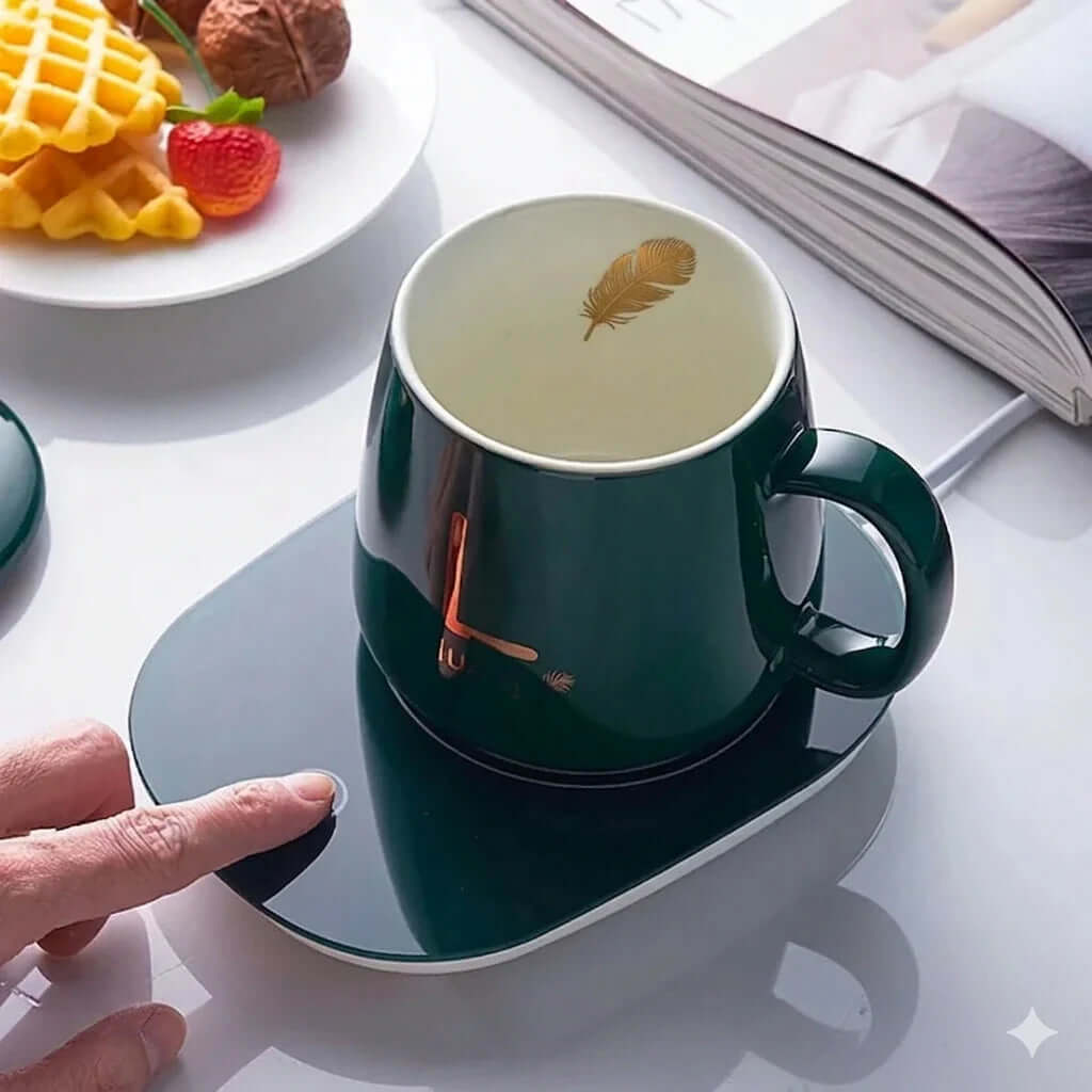 Lucky® - Taza con Calentador Inteligente