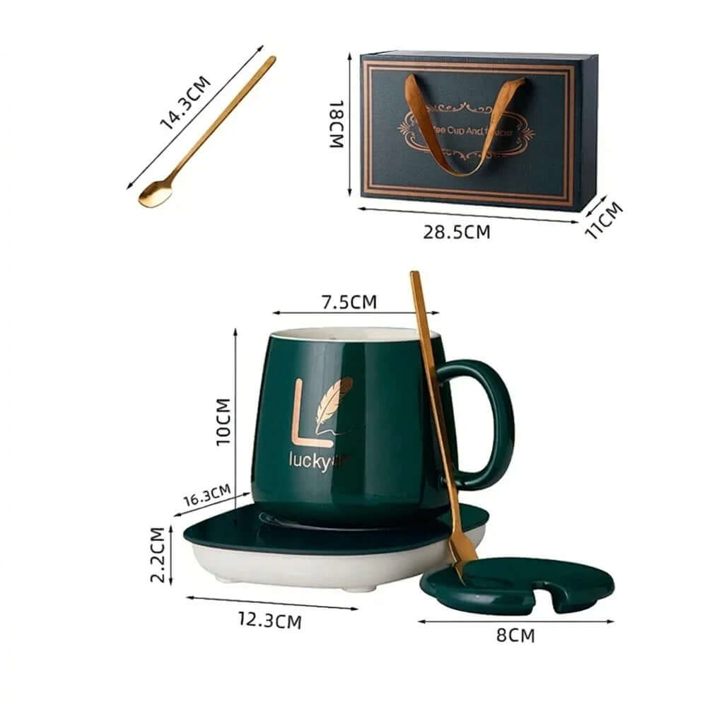 Lucky® - Taza con Calentador Inteligente
