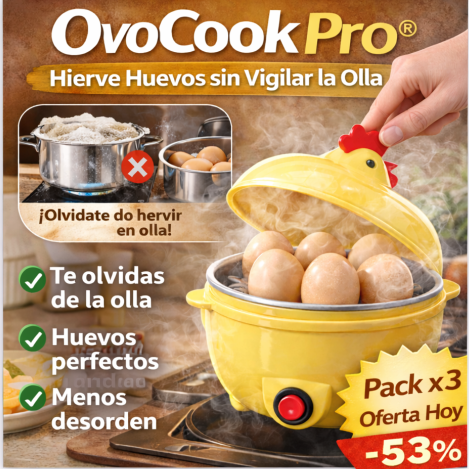 OvoCook Pro® - Cocina huevos sin complicarte de más