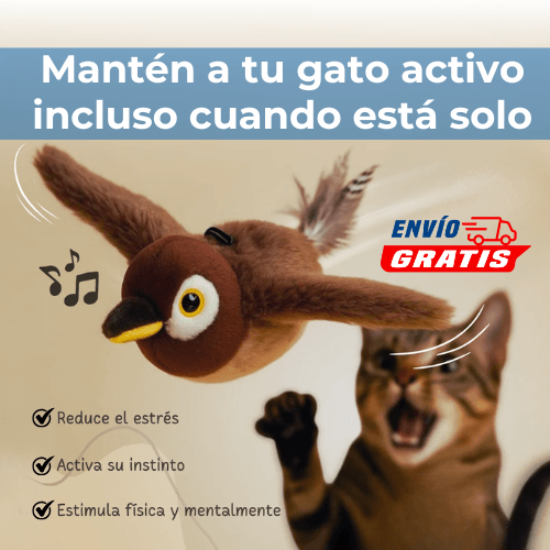 FeliFly™ - Mantén a tu Gato Activo y Entretenido