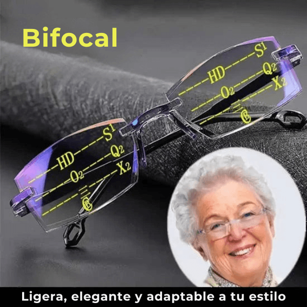FocoTotal TR90 - Gafas 2x1 cerca y lejos sin cambio