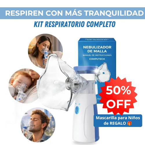 NebuCare™ | Kit de Alivio Respiratorio