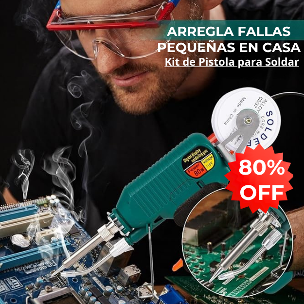 SolderFix - Pistola Soldadora.