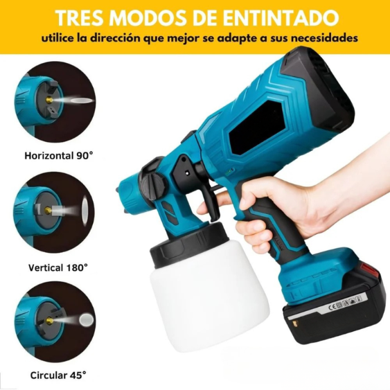 PaintMax® - Pulverizadora Inalámbrica para Pintar
