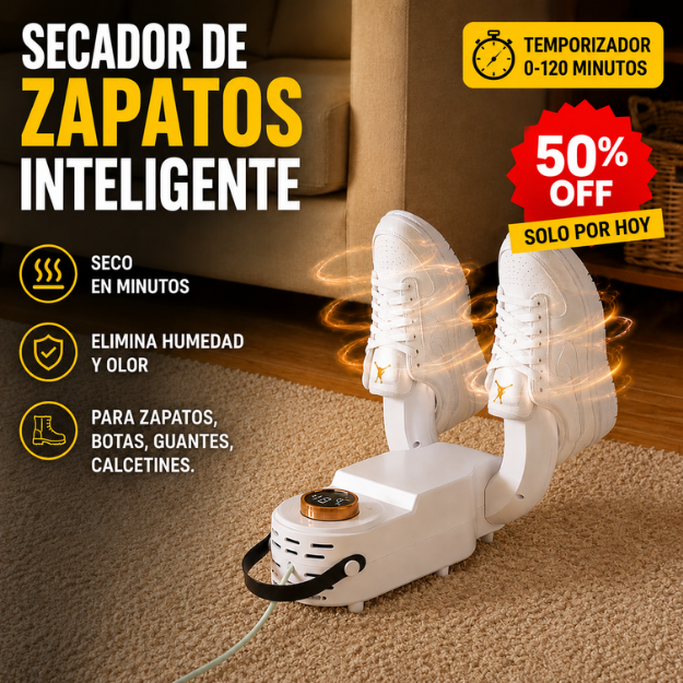 ShoeDry® - Secador de Zapatos Inteligente