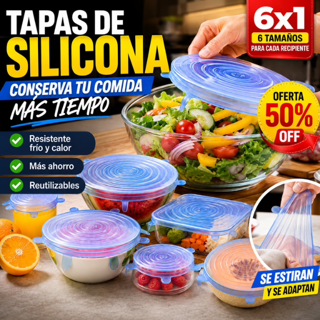 FreshSilicone® - Tapas de Silicona