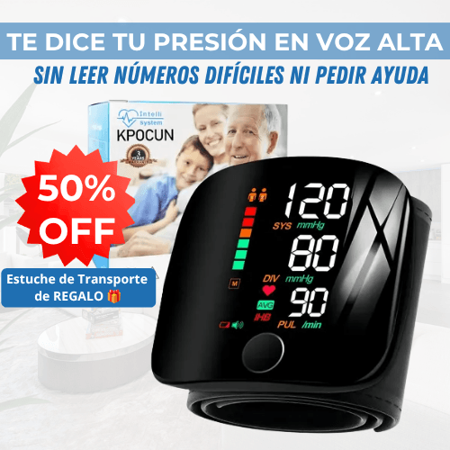 PressMed® - Tensiómetro Digital Con Voz